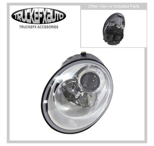 New headlight lamp driver left side clear lens vw halogen lh hand vw2518109