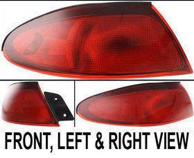 Red lens new tail lamp left hand lh driver side f7cz13405ah sedan tracer 98 car