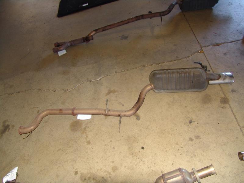 02 mercedes cl500 cl55 right passenger cross pipe downpipe muffler a 2154910500