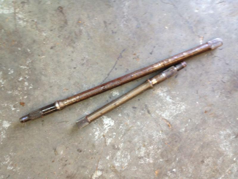 1994 kawasaki bayou 300 4x4 rear axle axles left right 