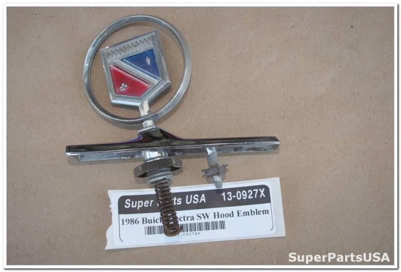 1986 buick electra hood emblem badge 13-0927x