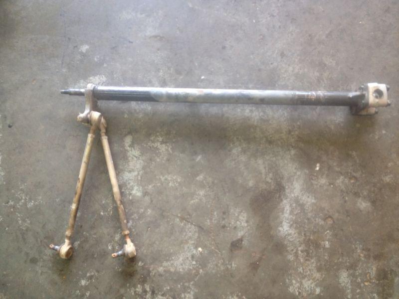 98 yamaha timber wolf timberwolf 250 steering stem shaft tierods tie rods rod 