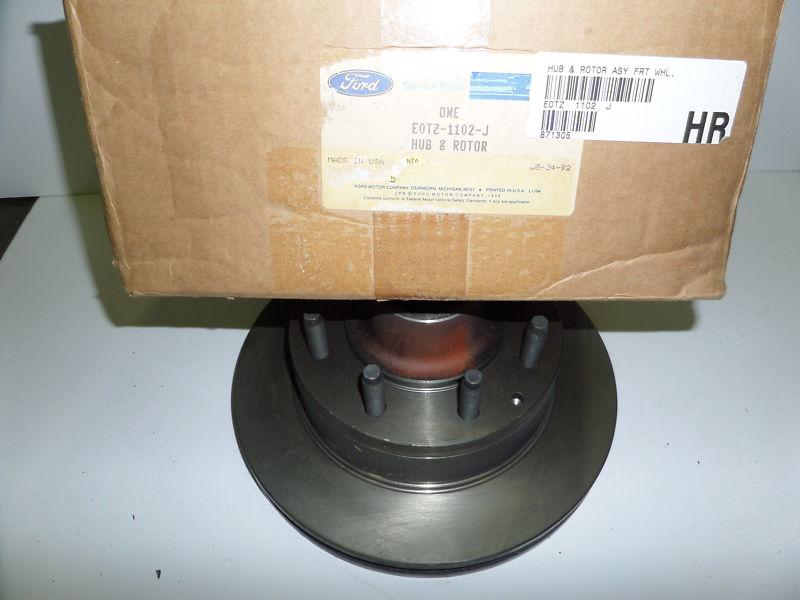 E0tz-1102-j genuine ford brake rotor 1980-1995 f250 - f350