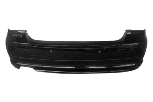 Replace bm1100217c - 2011 bmw 3-series rear bumper cover factory oe style