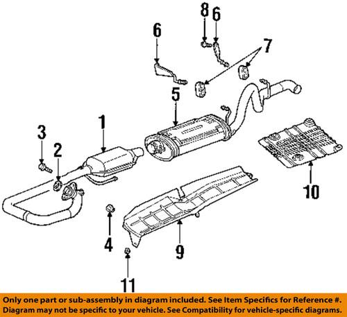 Jeep oem 5083055ab catalytic converter-converter & pipe