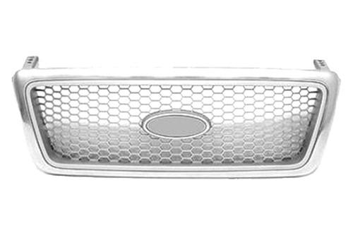 Replace fo1200427 - 2004 ford f-150 grille brand new truck grill oe style