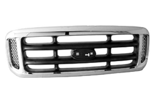 Replace fo1200359pp - 1999 ford f-250 grille brand new truck grill oe style