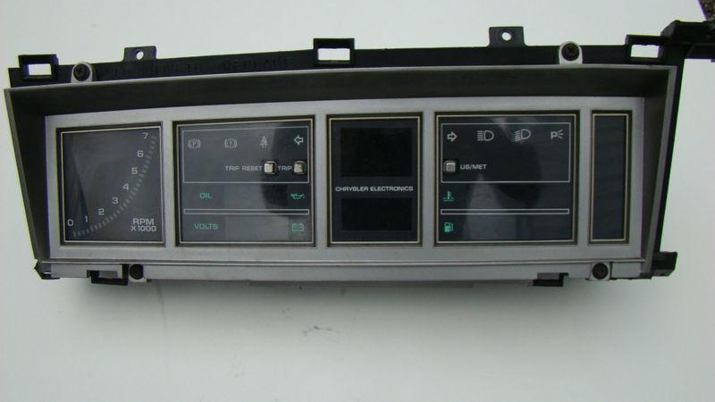 Chrysler electronic dashboard unit