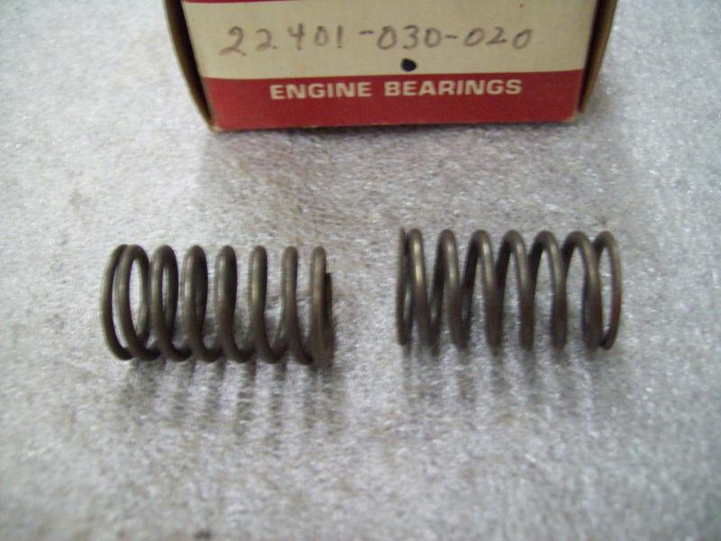 Genuine honda clutch spring (2) ca200 22401-030-020 new nos