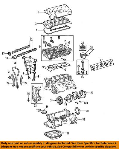 Scion oem 1121237051 engine appearance cover-engine cover