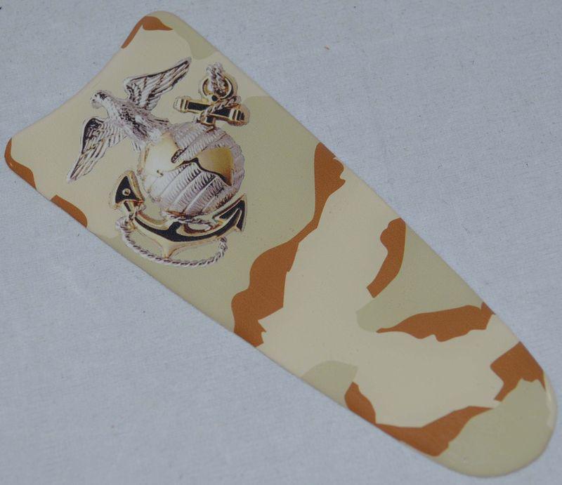 Cb intercom "usmc camo" dash insert decal for 2003-2007 harley ultra classic