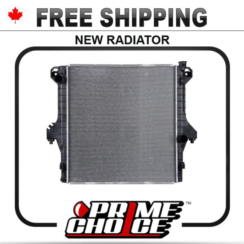 New direct fit complete aluminum radiator - 100% leak tested rad for 5.9l-6.7l