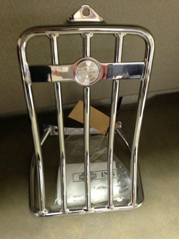 New harley davidson chrome bobtail fender rack.  part # 60161-06.  softails.