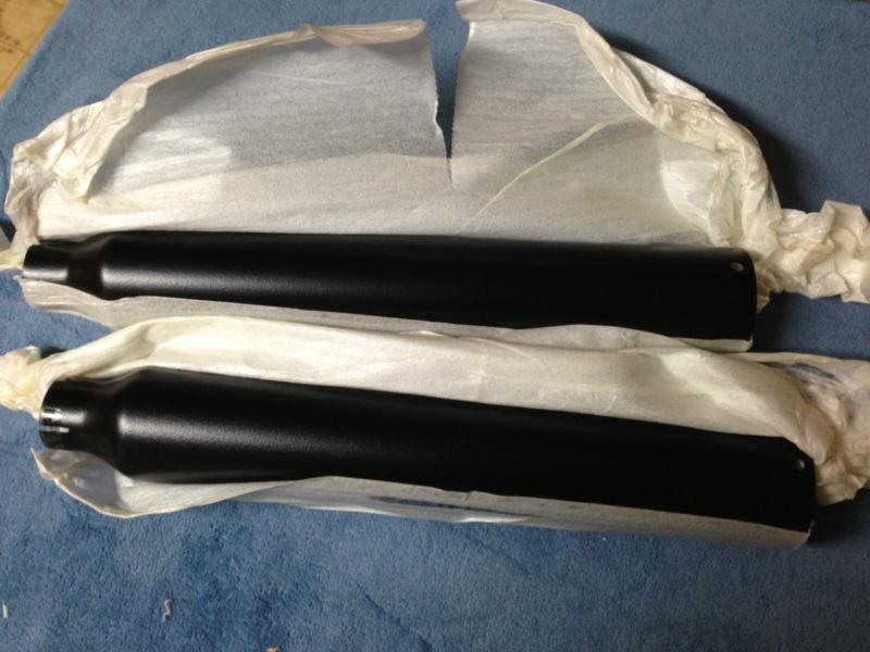 Nib rush performance slip on black mufflers.  part # 25315-175.