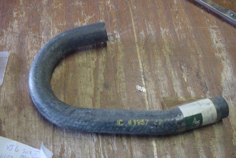 Nos heater hose jaguar xj6 series ii 74-75 hose to heater valve