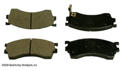 Beck arnley 086-1471c brake pad or shoe, front-disc brake pad