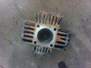 1986 86 yamaha bw80 bw 80 head