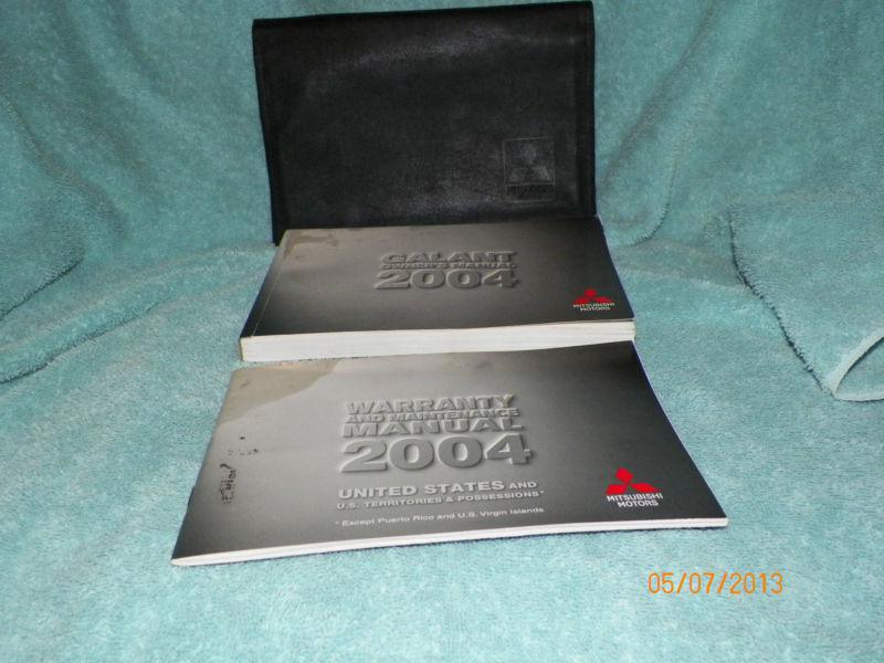 2004 mitsubishi galant owner's manual