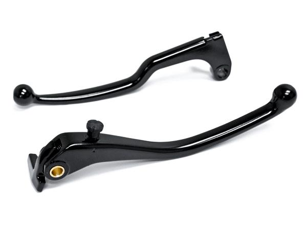 Black brake + clutch hand lever set l&r for 2005-2012 yamaha yzf r6 yzf-r6