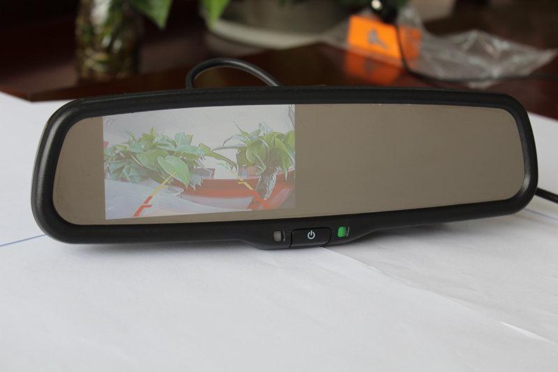 Normal rearview mirror 4.3" backup camera display,fits ford,nissan,gm,toyota.etc