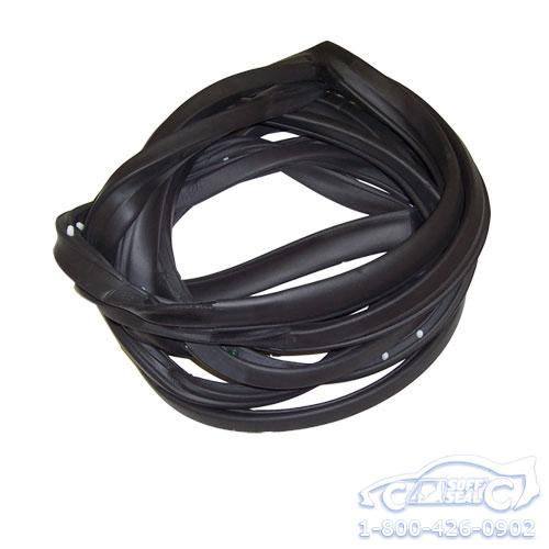 Soffseal 5037 door weatherstrip - rear w/ clips