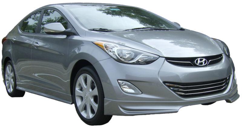 Razzi 2011 2012 hyundai elantra ground effects kit - unpainted