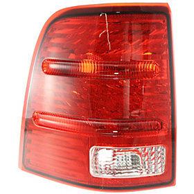 Ford explorer 02-05 tail lamp lh, lens & housing - capa