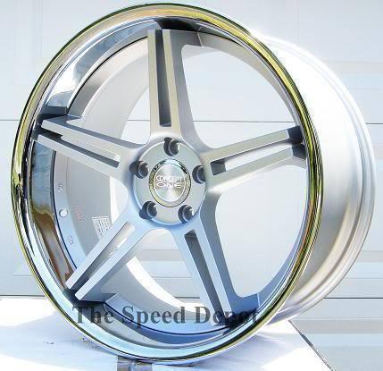 (2) 20x10.5 concept one cs 5.0 5x4.5 lexus gs300 gs350 gs430 mustang accord 370z