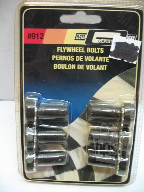 Mr. gasket co. 912 flywheel bolt set 7/16in-20 31/32in underhead new