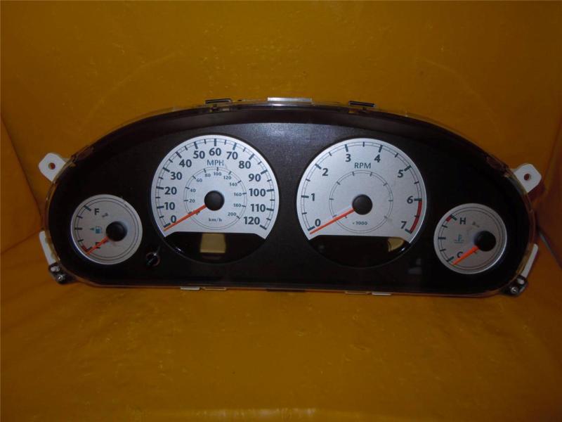 06 07 town & country speedometer instrument cluster dash panel gauges 66k