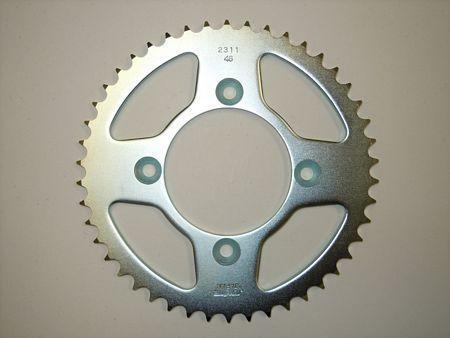 Sunstar sprocket rear 46t 428 steel fits honda crf100f 2004-2011