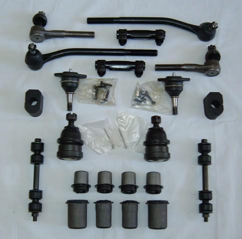 1970 chevrolet camaro new front end suspension rebuild kit - 22 pieces