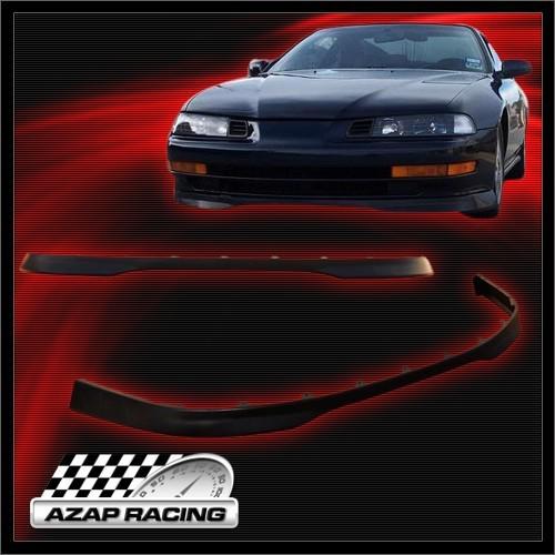 1992-1996 jdm tr style urethane front bumper lip spoiler black for honda prelude