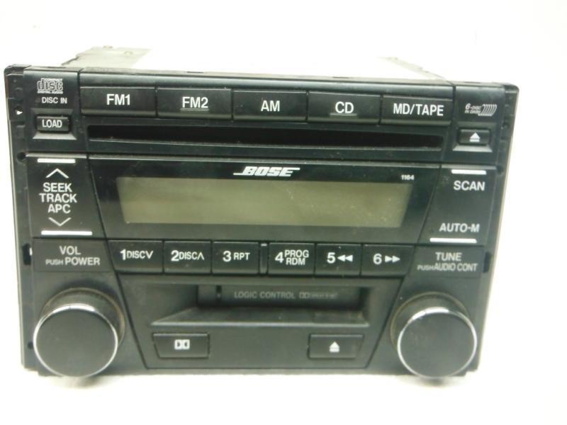 01 02 mazda millenia bose am fm 6 disc in dash cd changer radio player 261393