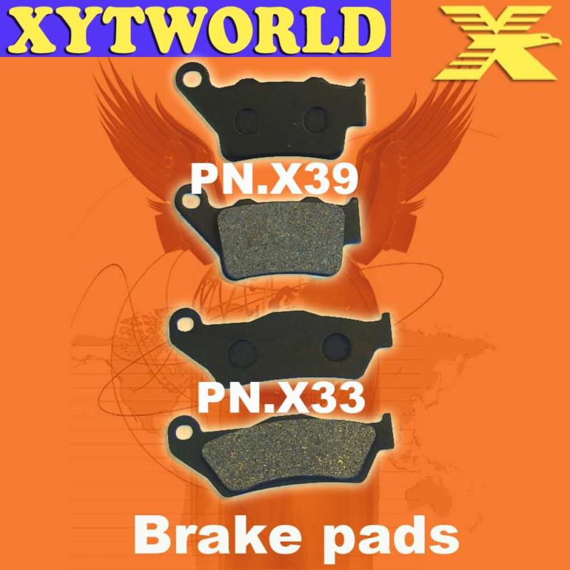 Front rear brake pads for ktm egs620 egs 620 enduro/egs-e/lse 1996-1999