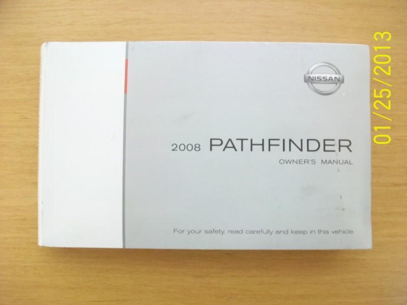 Nissan Pathfinder Owner's Manual