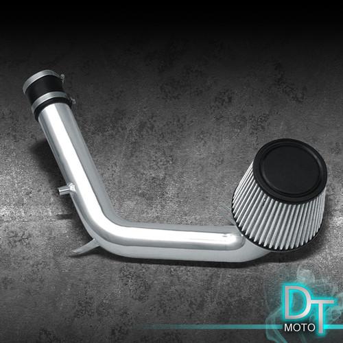 Stainless washable filter+cold air intake 99-05 jetta 99-06 golf 2.0 sohc polish