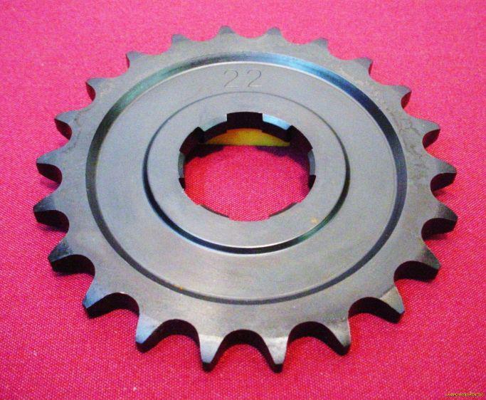 Transmission chain sprocket 22t for harley 4 speed 36+