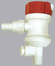 Rule industries seacock 1100 livewell pump 405fc