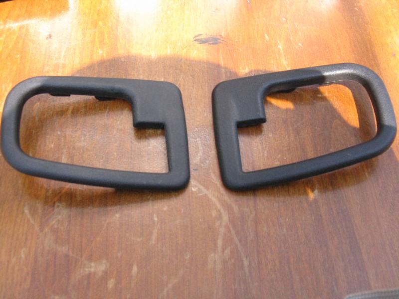 Bmw e36 interior door handle trim black 318 325 328 323 i ti is z3 driver pass