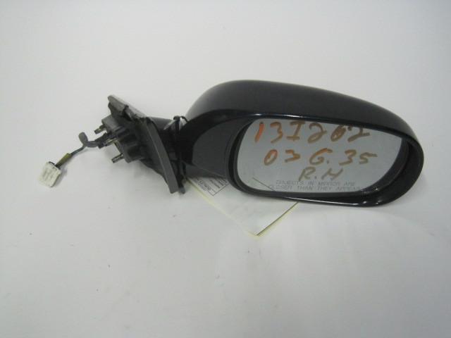 2003 03 infiniti g35 oem factory right passenger side view mirror k6301am605