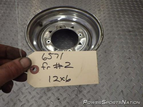 Polaris sportsman 700 4x4 02 front wheel rim 12 x 6 #2