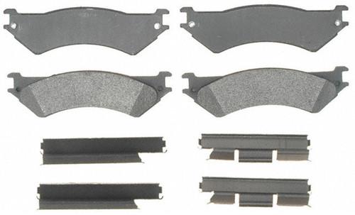 Acdelco durastop 17d802mh brake pad or shoe, rear-semi metallic brake pad