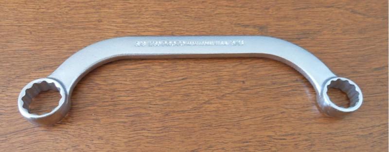 New proto model model 1730 5/8 x 9/16 half moon double end box wrench