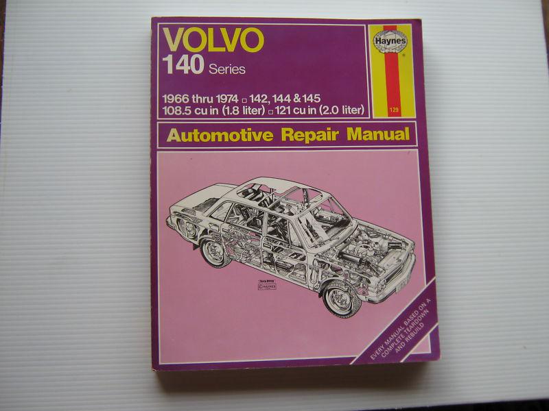 Volvo 140 series haynes manual