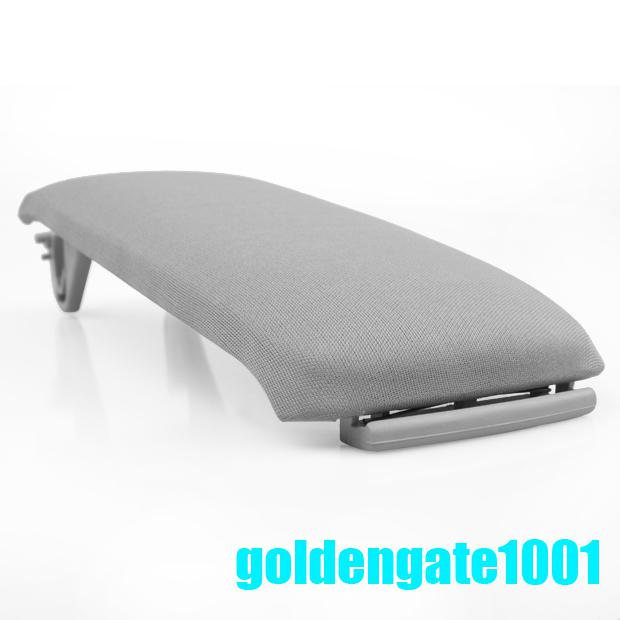 Brand new gray cloth center console armrest cover lid fit for 2000-2006 audi a6