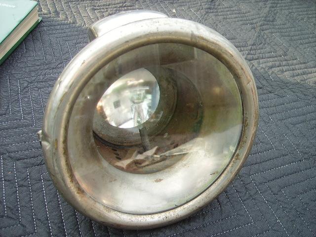 Find Antique automobile brass era model t carbide Acetylene headlamp