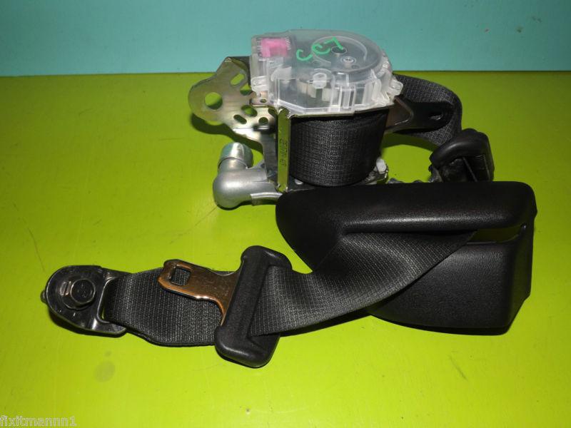 09 10 11 12 13 infiniti g37 convertible front seat belt oem left cc7