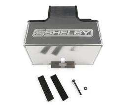 2005-2009 ford mustang shelby cobra cs race track logo aluminum battery cover 