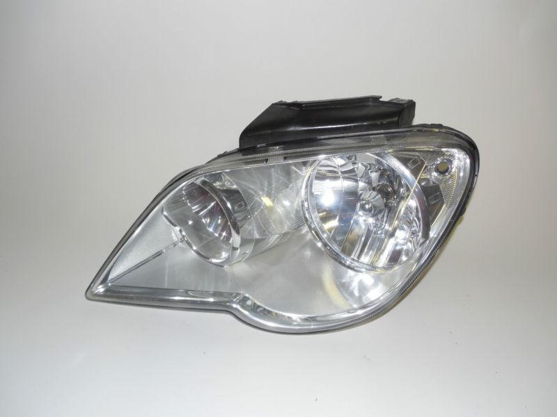 07 08 chrysler pacifica oem left halogen headlight nice!